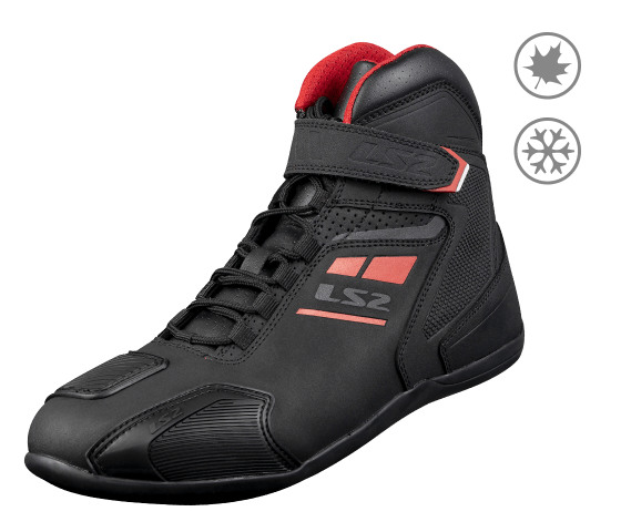 LS2 Garra Black/Red MAN